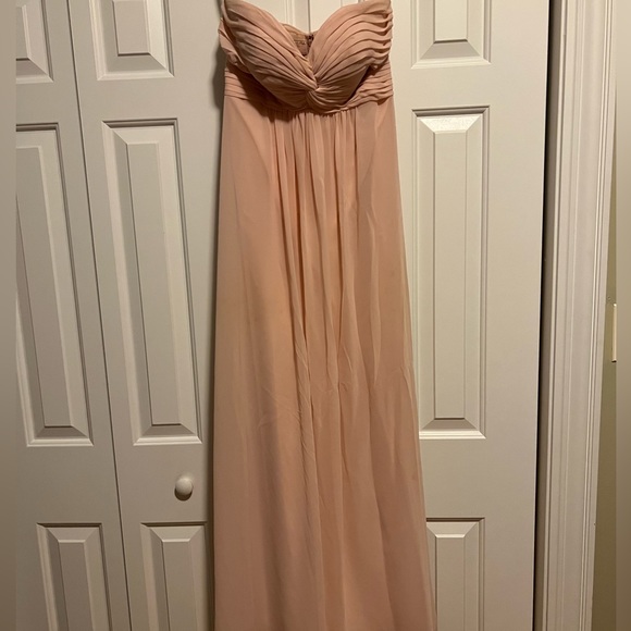 Pink Bridesmaid Dress Bill Levkoff size 4 - Picture 2 of 3